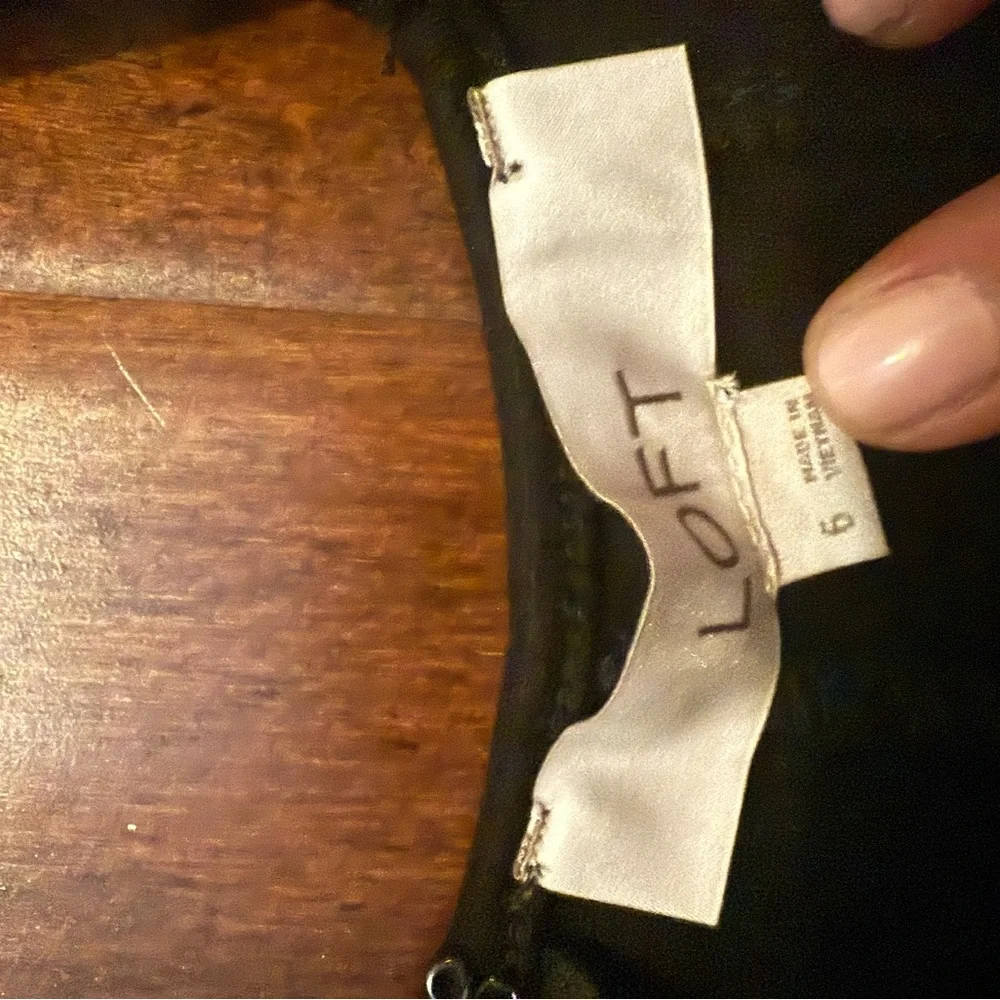 Loft Black Knit Tank Dress - Picture 3 of 7